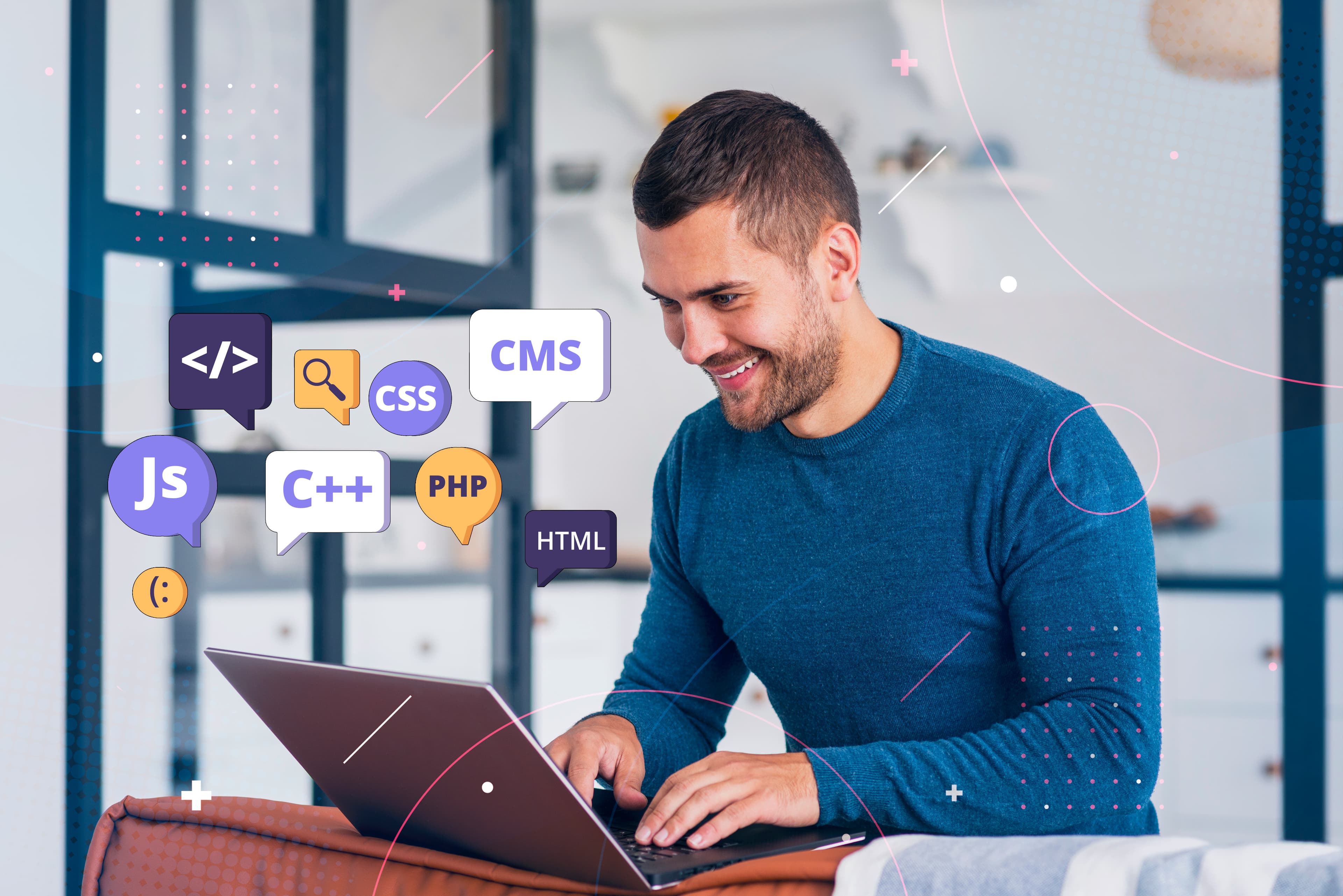Responsive web development on a laptop